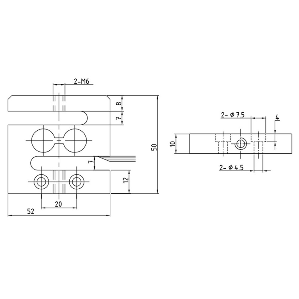 OS-302D Tension S type Load Cell 