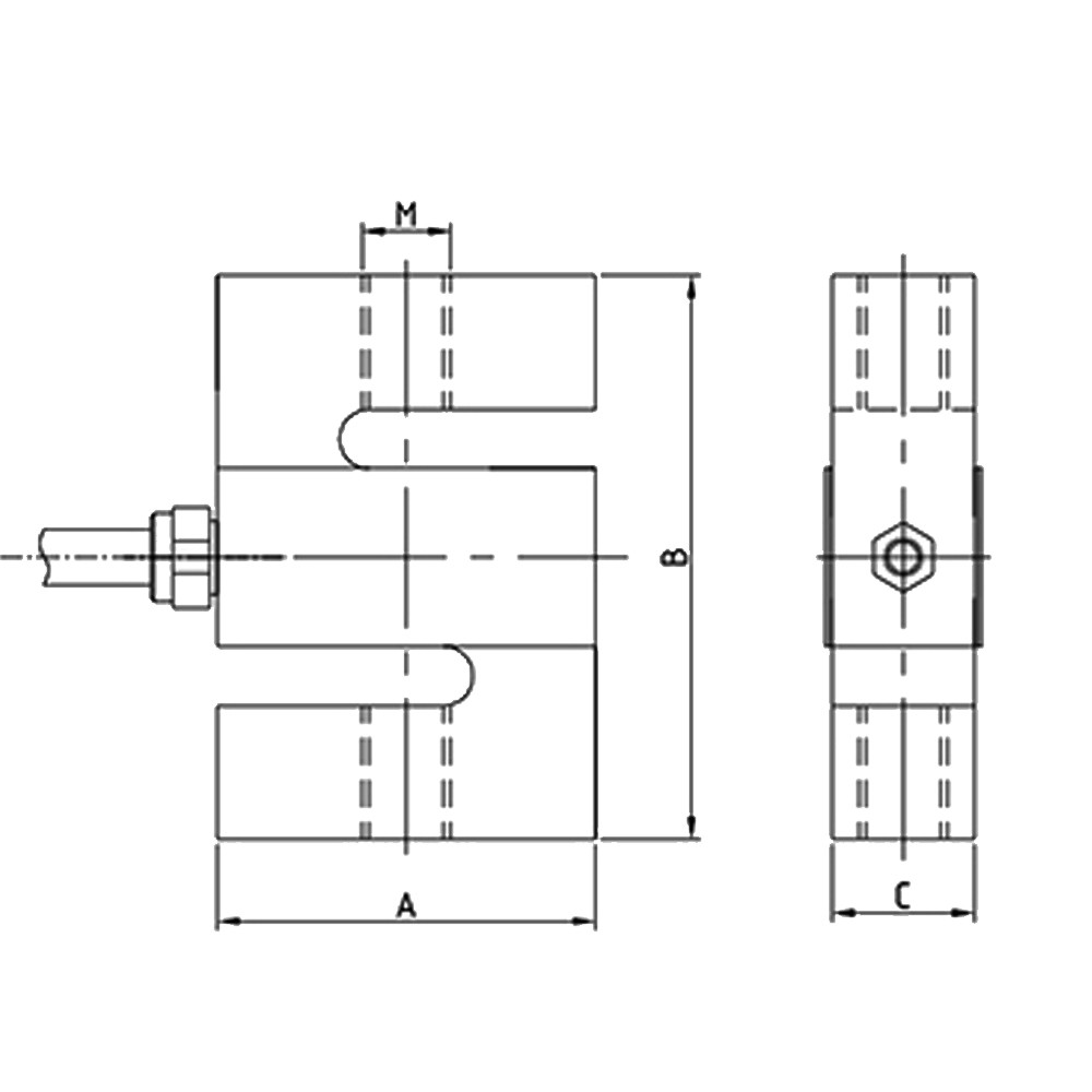 OS-302Y Tension S type Load Cell 