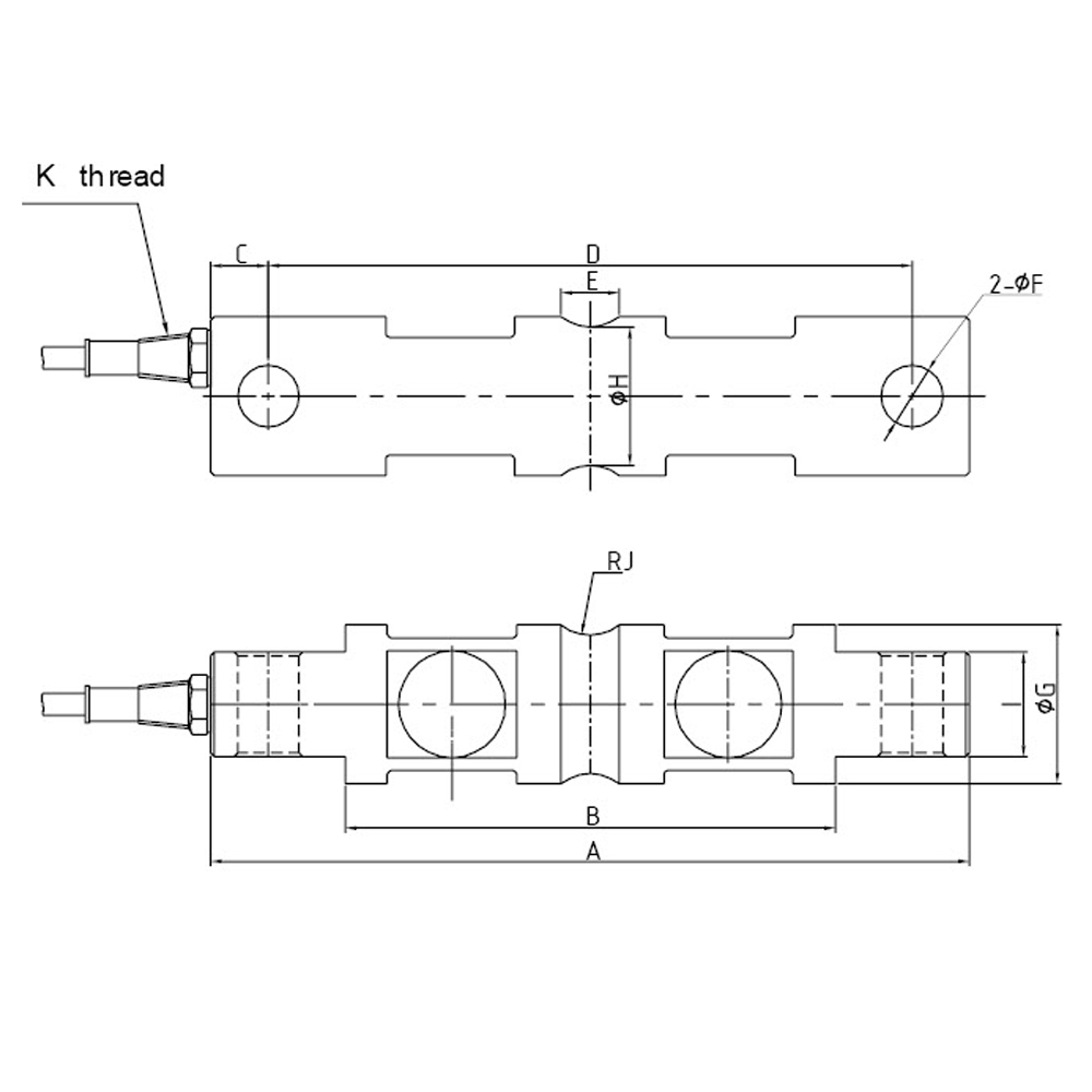 OS-403 Double End Shear Beam Load Cell