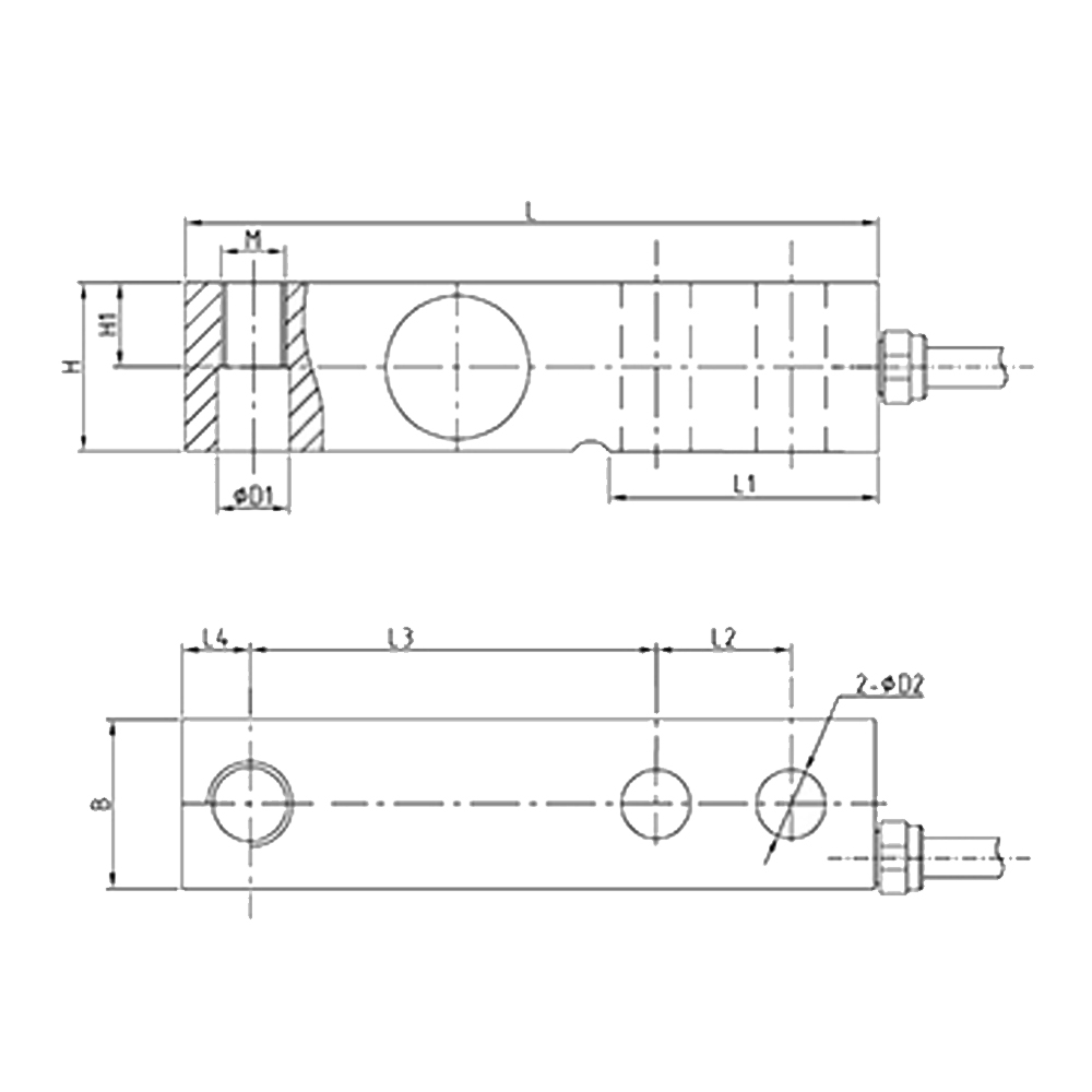 OS-101 Shear Beam Load Cell