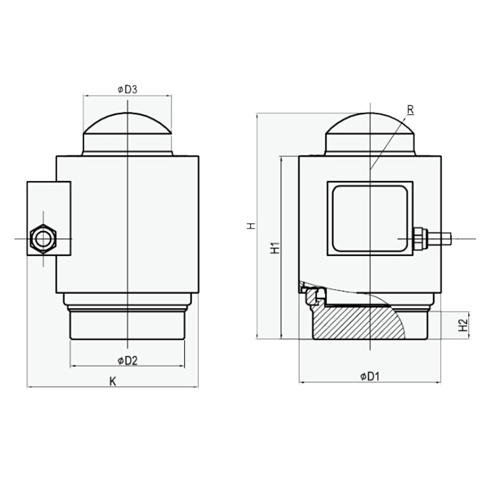 OS-202 Compression Load Cell